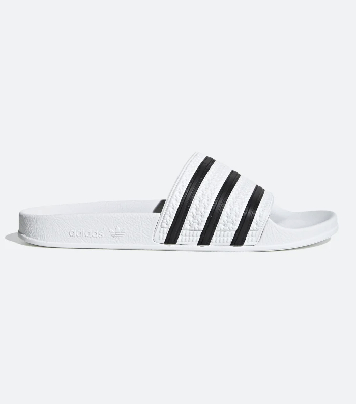 I Think Adidas Slides Look Good With Every Kind Of Outfit Who What Wear
