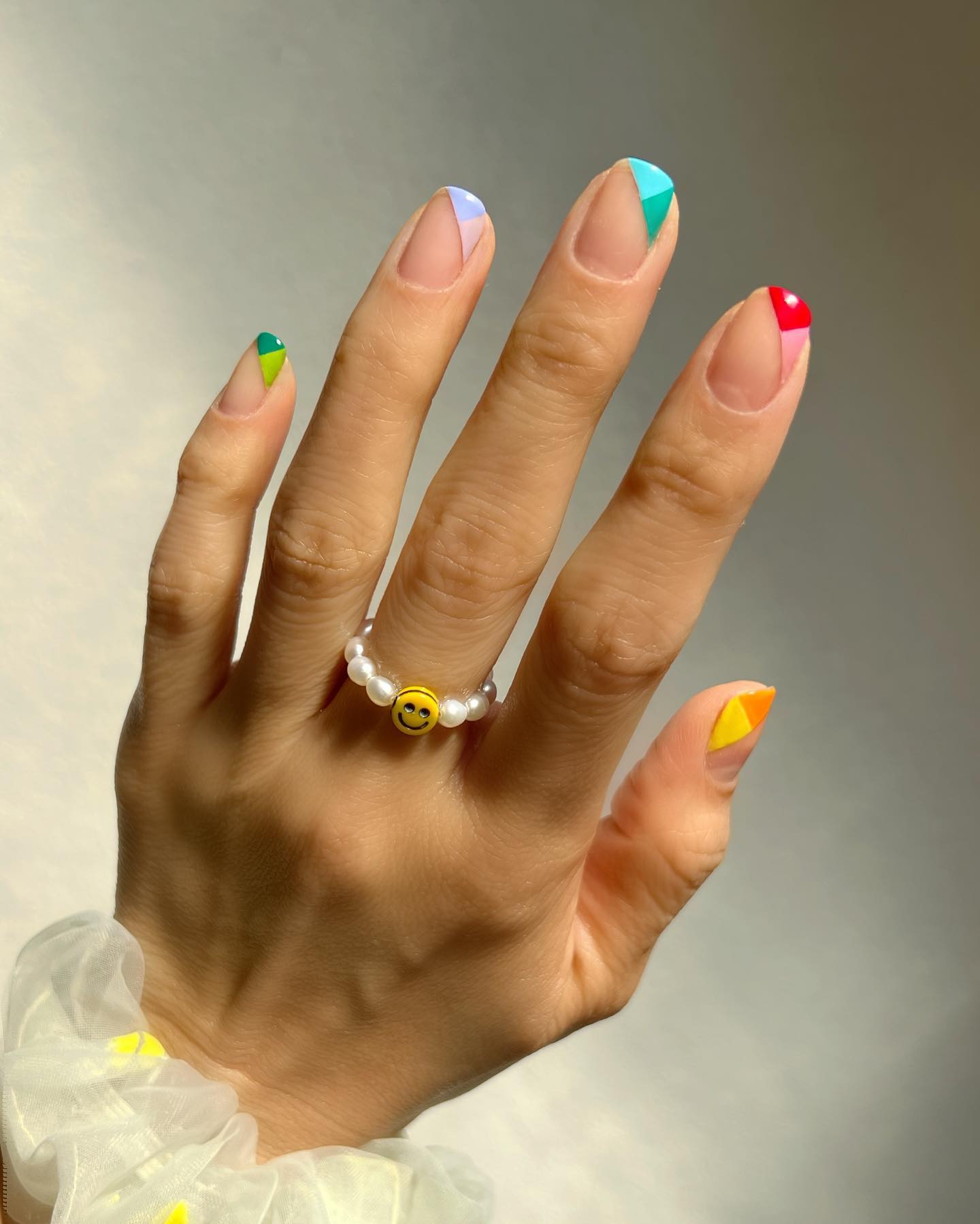 Rainbow Nails Are the Happiest Beauty Trend We've Seen | Who What Wear UK