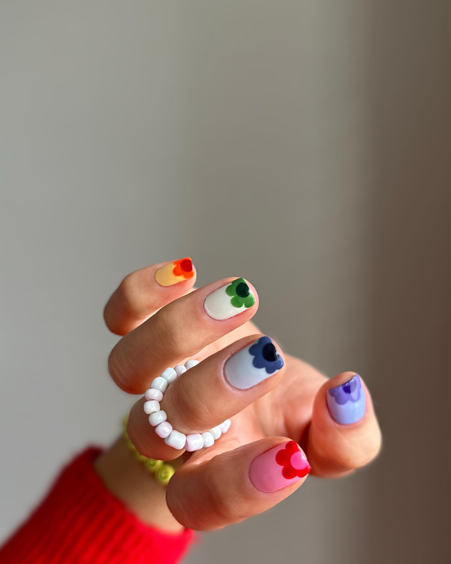 Rainbow Nails Are the Happiest Beauty Trend We've Seen | Who What Wear UK