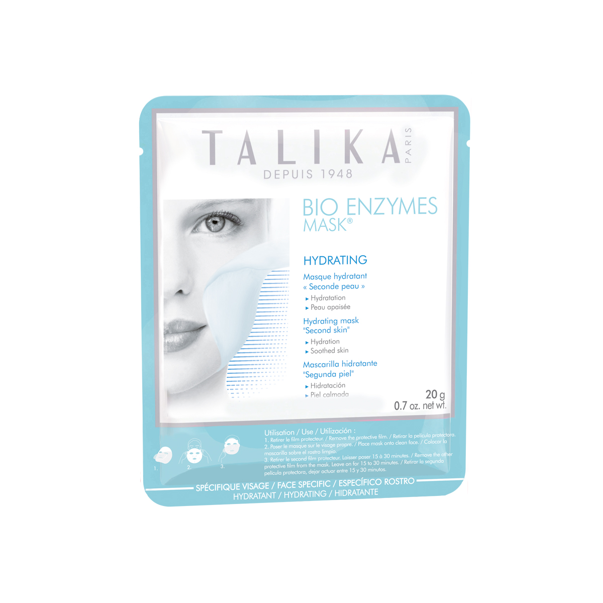 Talika Bio Enzyme Feuchtigkeitsspendende Maske