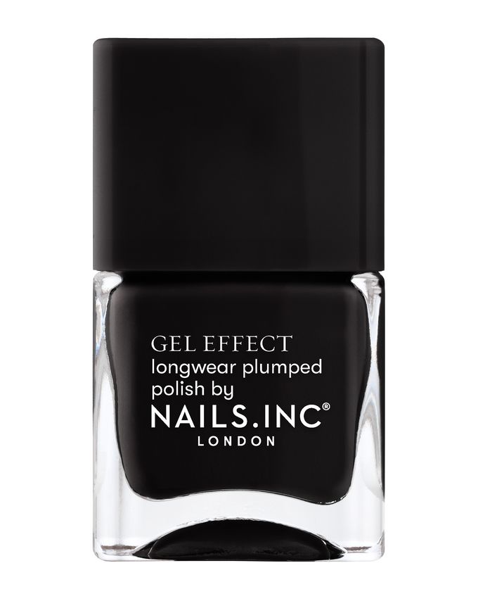 Nails Inc Gel Effect in Black Taxi