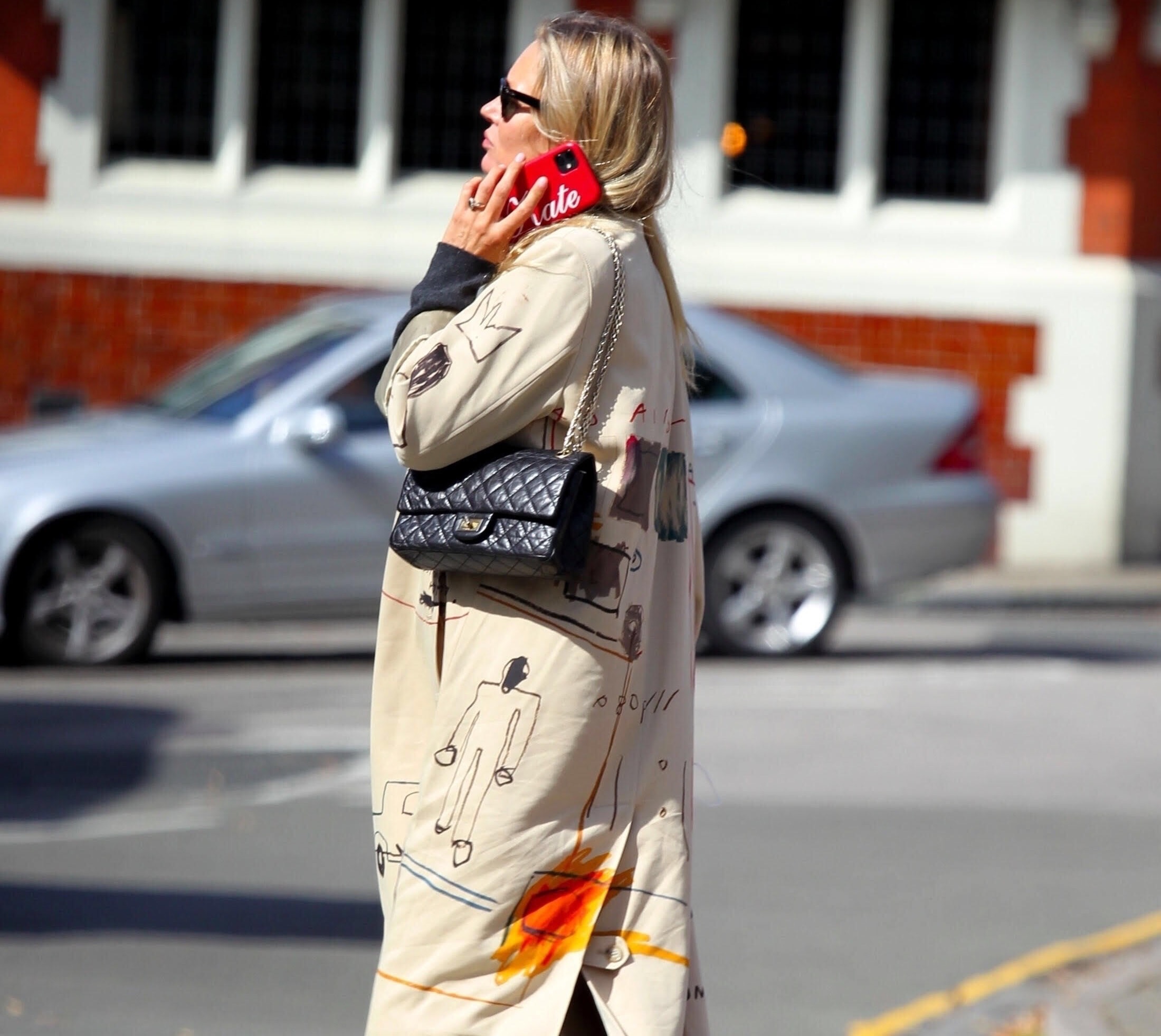 Kate Moss Just Wore the Coolest Autumnal Outfit