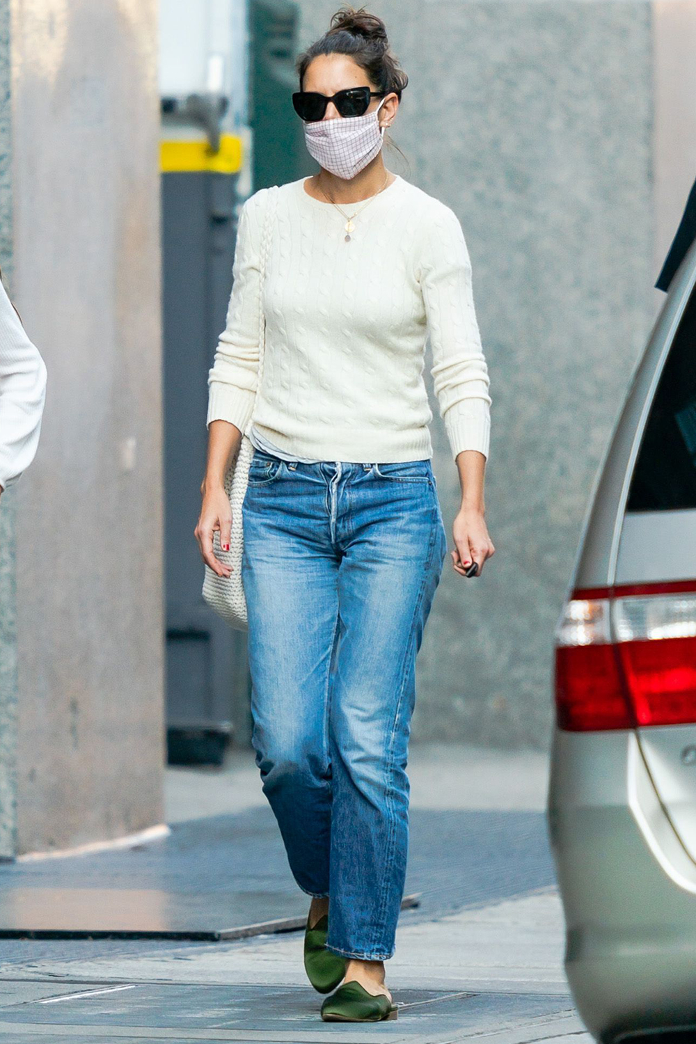 Katie Holmes Has Convinced Us to Try This 2021 Footwear Trend