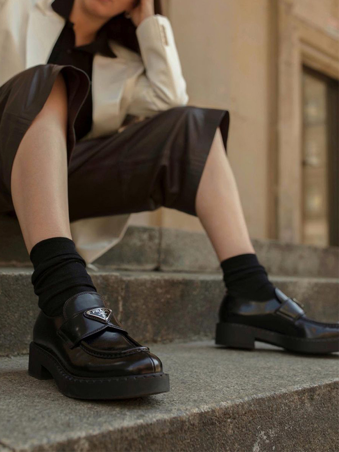 These Prada Loafers Are an Autumn Winter Cult Buy | Who What Wear UK
