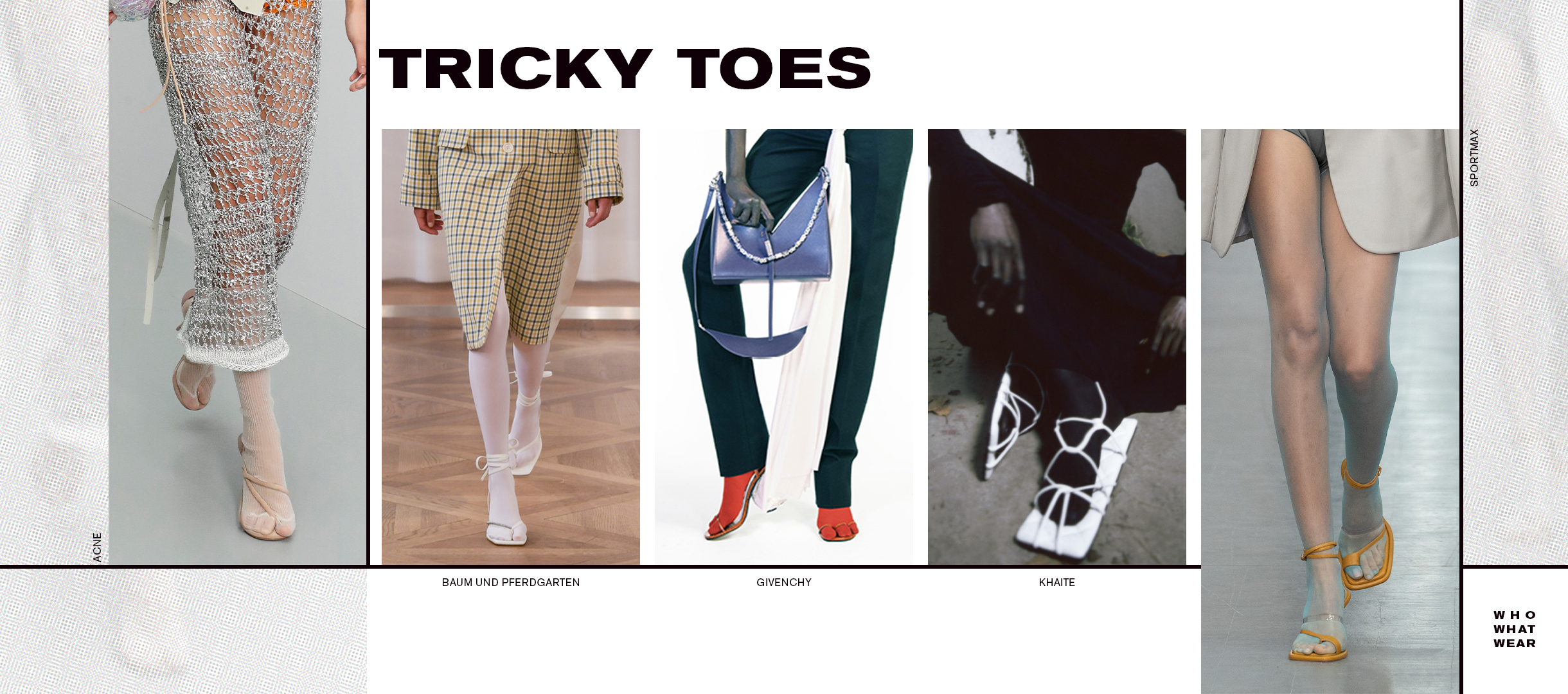 Spring/summer 2021 trends: tricky toes