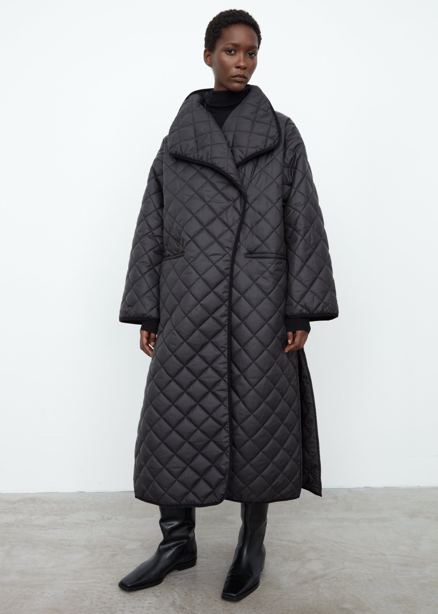 Totême Annecy Quilted Coat