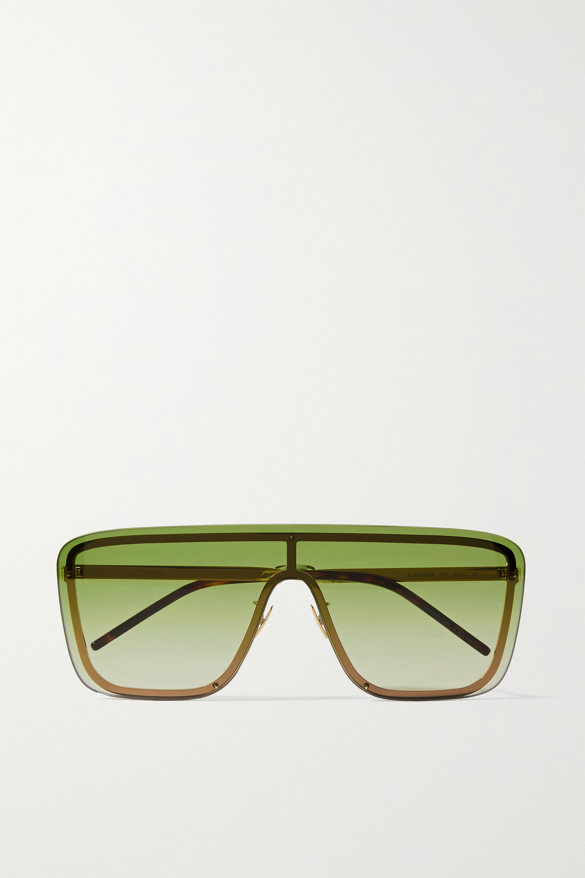 Saint Laurent D-Frame Gold-Tone Sunglasses