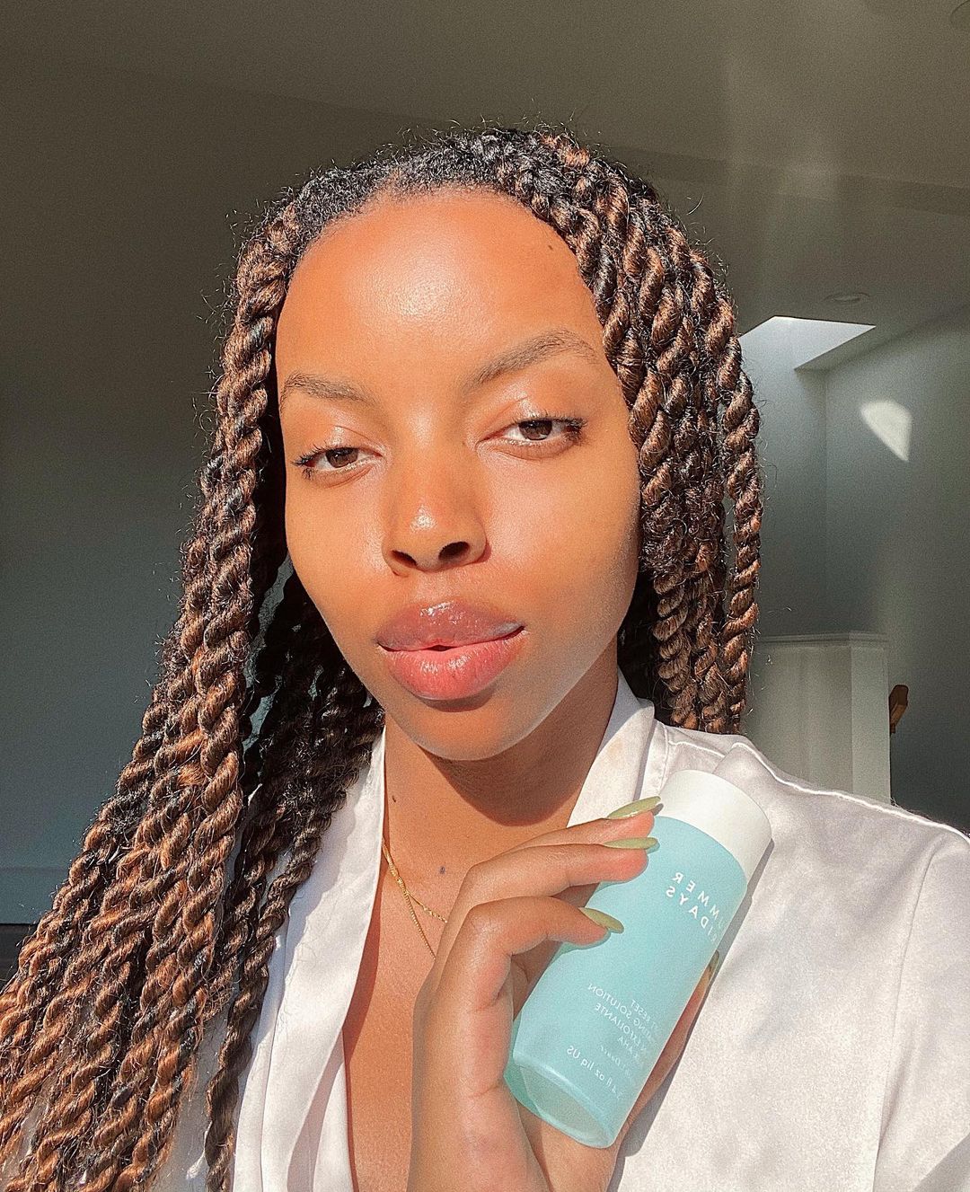 Summer Fridays Soft Reset Exfoliating Solution: @aysha.sow is a fan of the new product