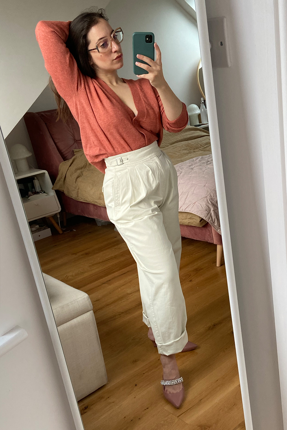 I’m Short and Hourglass-Figured—These £75 Trousers Are the Perfect Fit