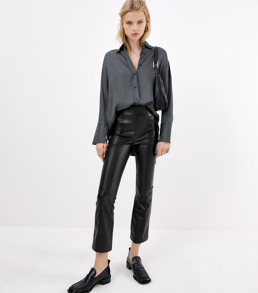 Faux Leather Is the Expensive-Looking Trend Selling Quick | Who What Wear
