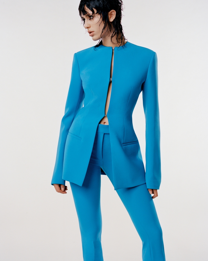 H&M Long Blazer multicolored extravagant style Fashion Blazers Long Blazers 