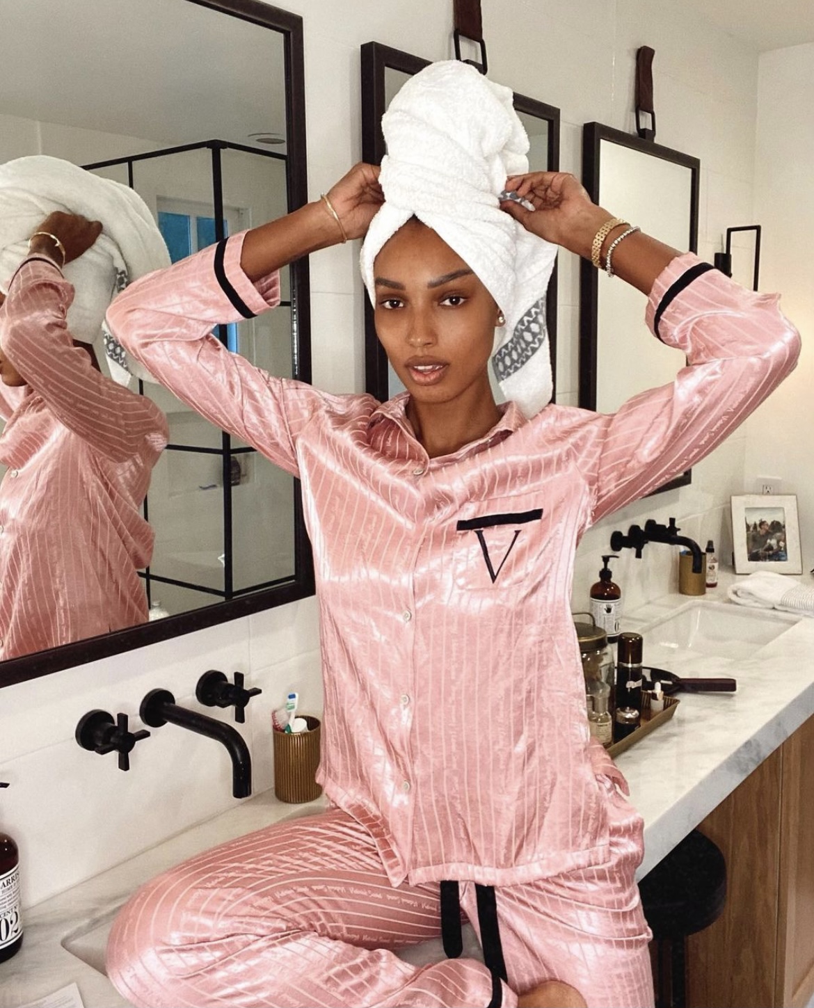 I Just Asked Jasmine Tookes How She Gets Such Glowy Skin | Who What Wear UK