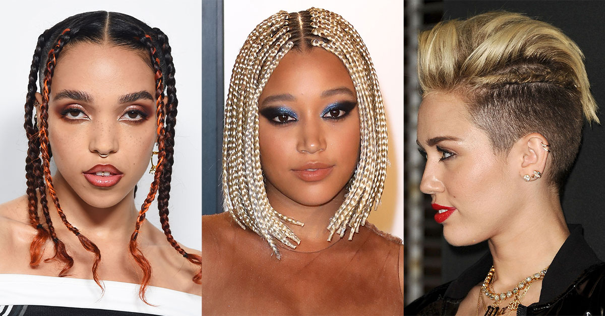 The 21 Chicest Braided Hairstyles for Short Hair of All Time | Who What Wear