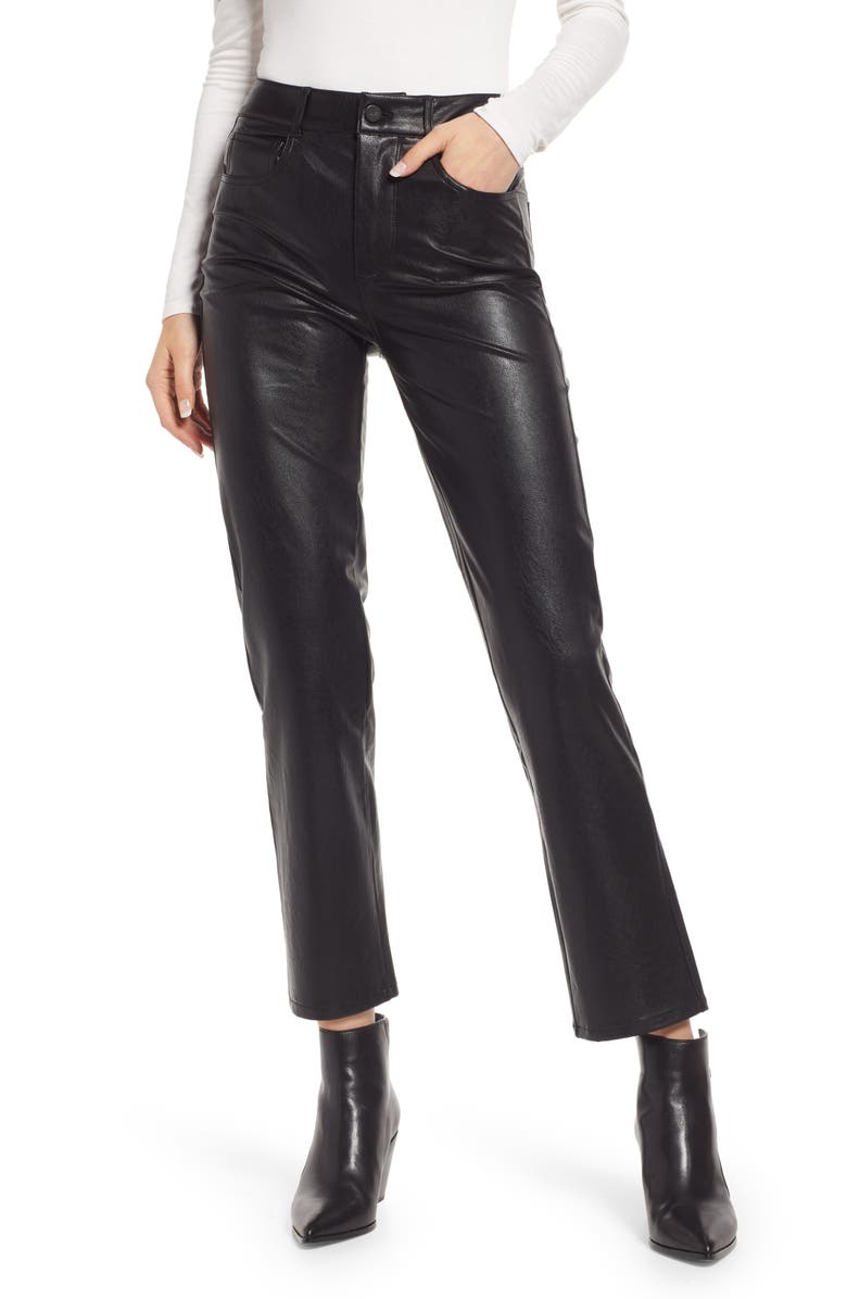 The 23 Best Faux-Leather Pants That Are Trending Now | Who What Wear