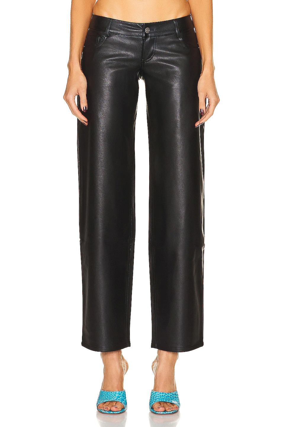The 23 Best Faux Leather Pants That Are Trending Now | Who What Wear