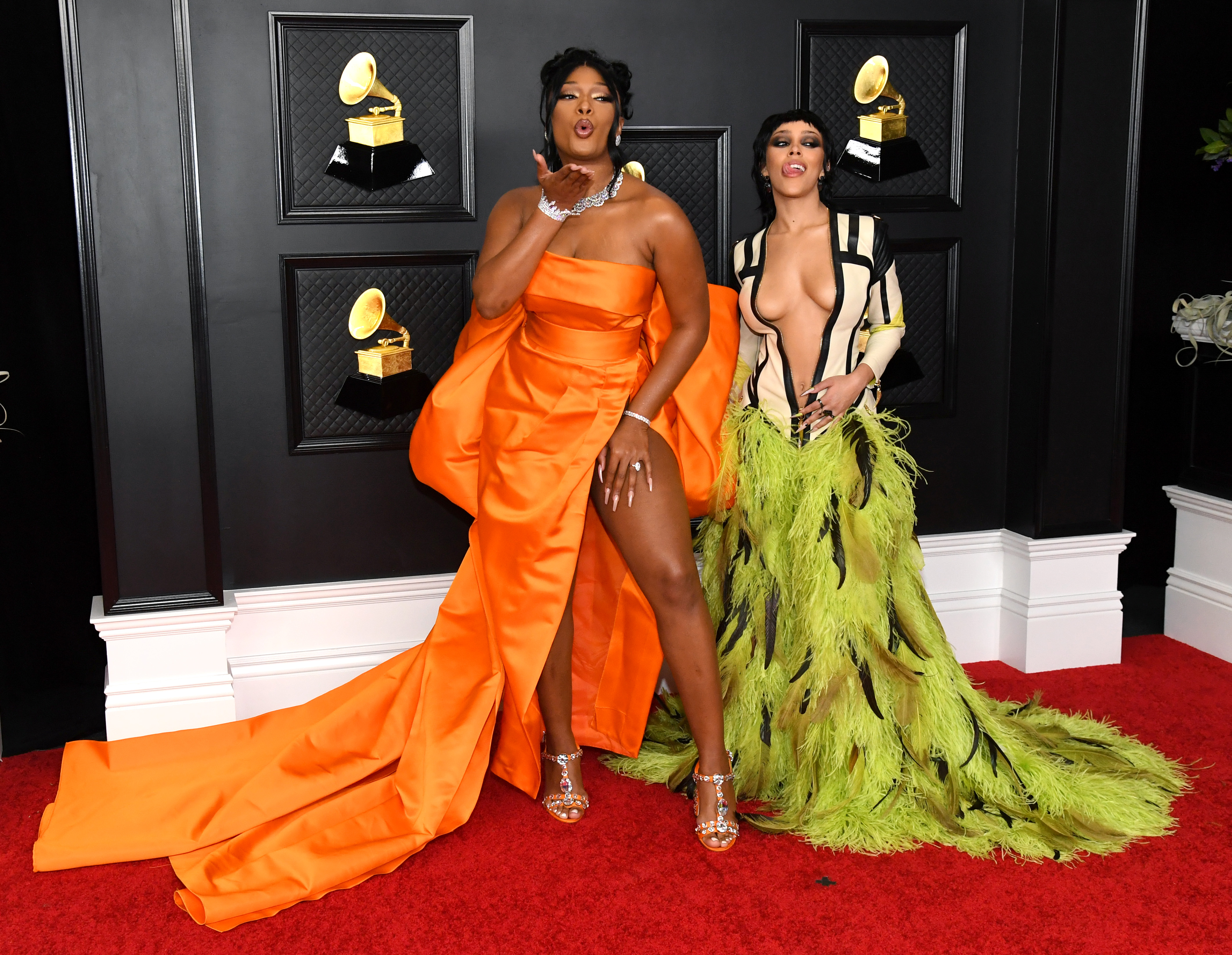 Best Grammy Awards Red Carpet Looks 2021