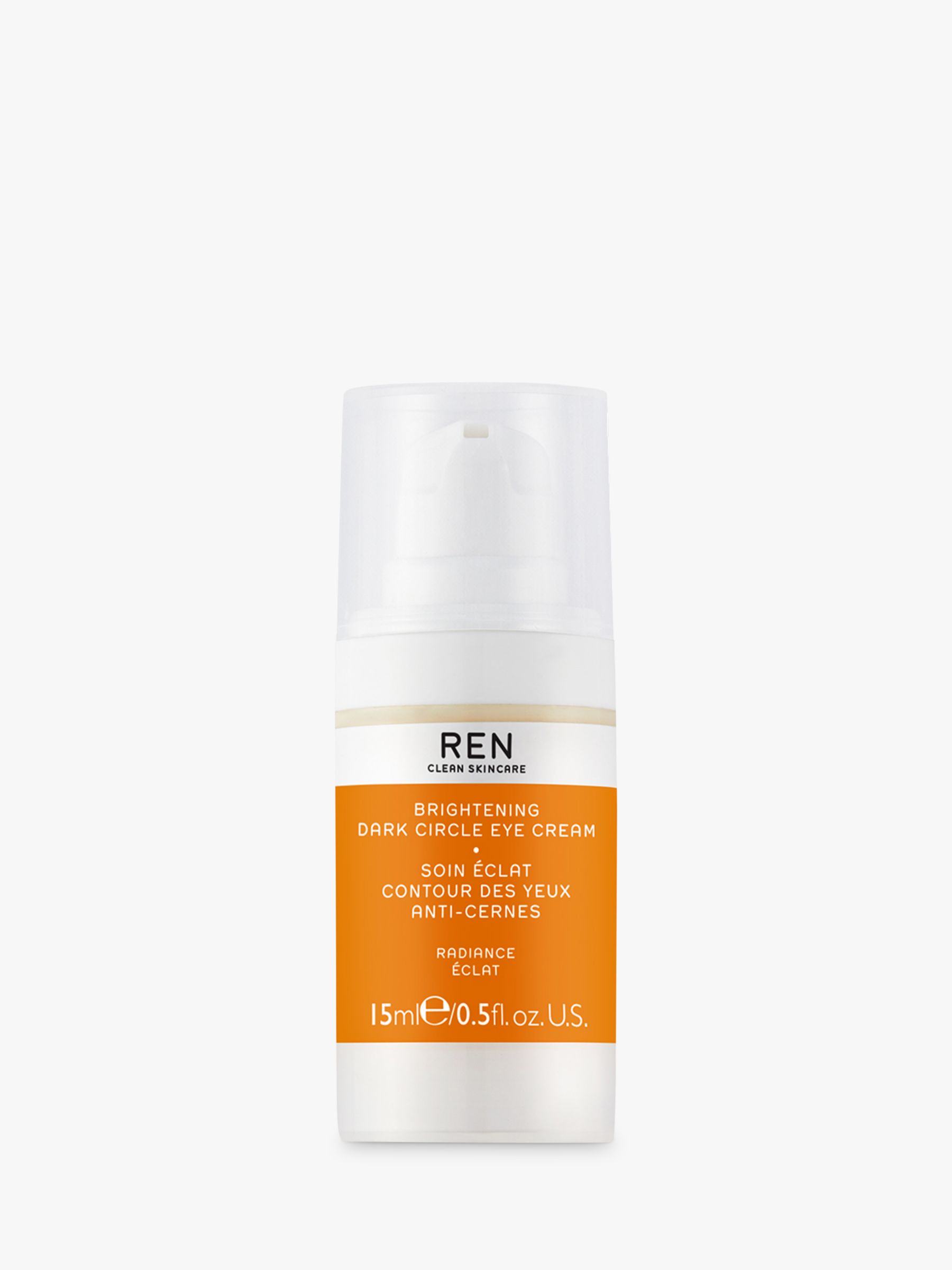 Ren Clean Skincare Brightening Dark Circle Eye Cream, 15ml