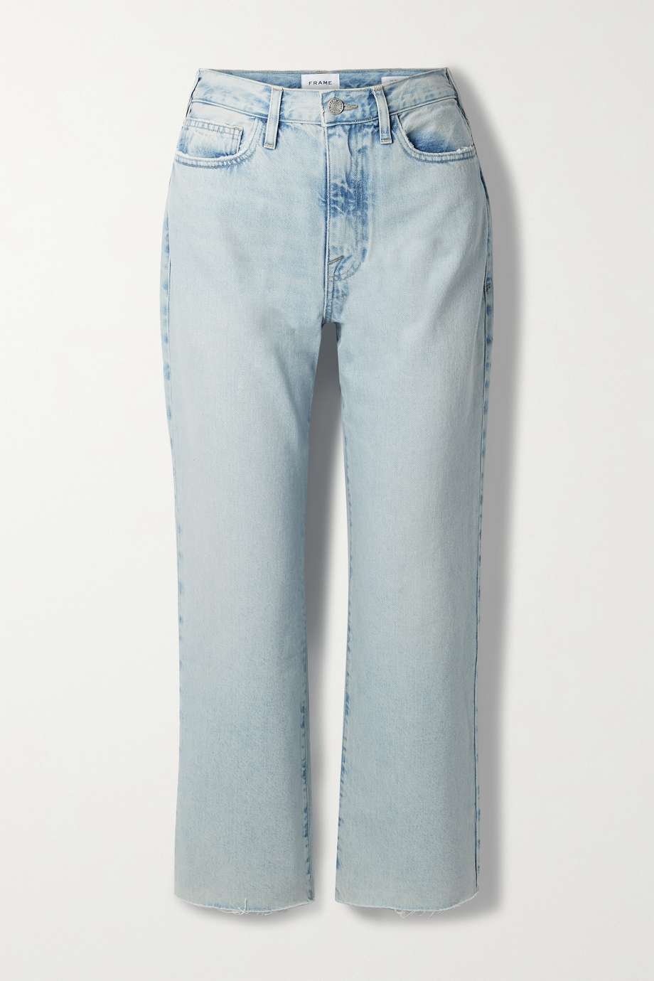 Frame Le Jane High-Rise Straight-Leg Jeans
