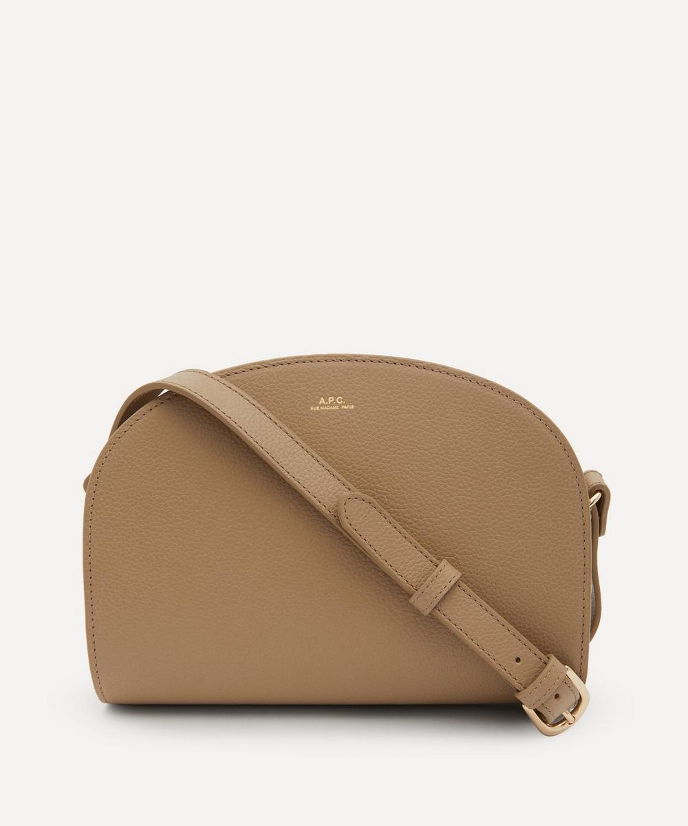 A.P.C. One Of A.p.c.'s Most Emblematic Styles, The Demi Lune Shoulder Bag  Is So-Called Thanks To Its Semi-Circular Design And Moon Resemblance -  ShopStyle