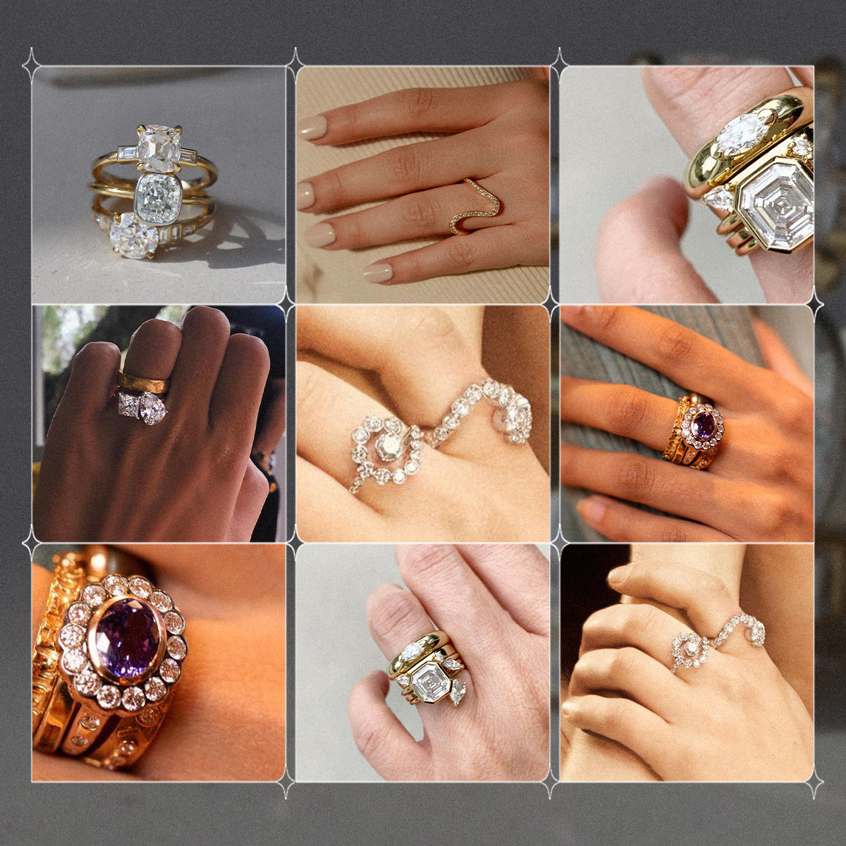 New engagement ring trends