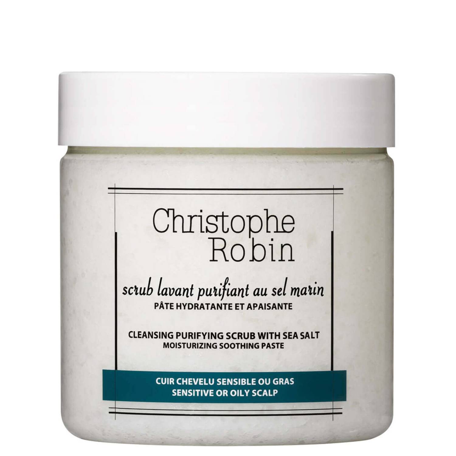 Best Scalp Hair Treatments: Christophe Robin Cleansing Purifying Scrub with Sea Salt