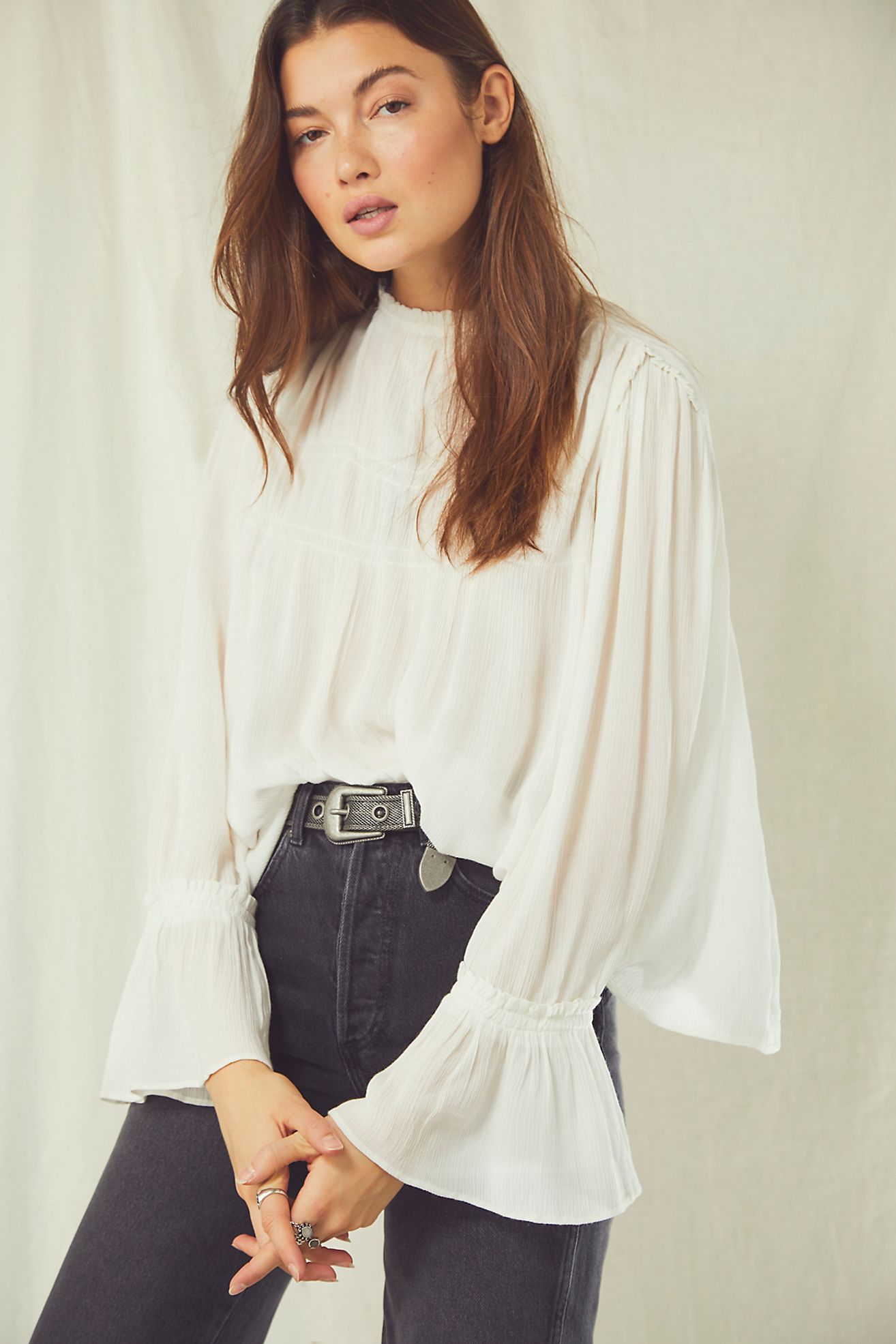33 Loose White Blouses We'll Be Wearing All Season | Who What Wear