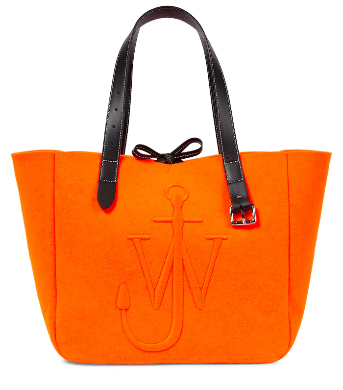 JW Anderson Belt Leather-Trimmed Tote