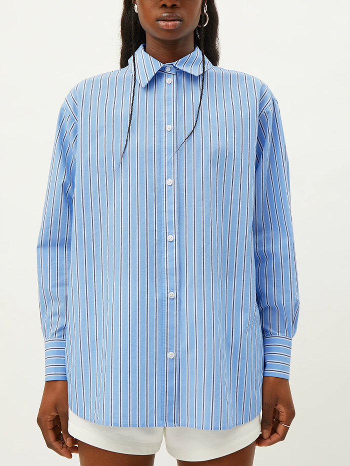 The Striped Shirts Both Meghan and Sienna Have in Common | Who What Wear UK