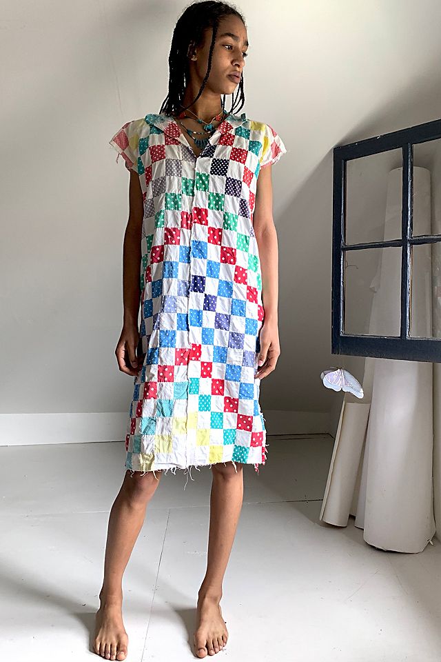patchwork dress