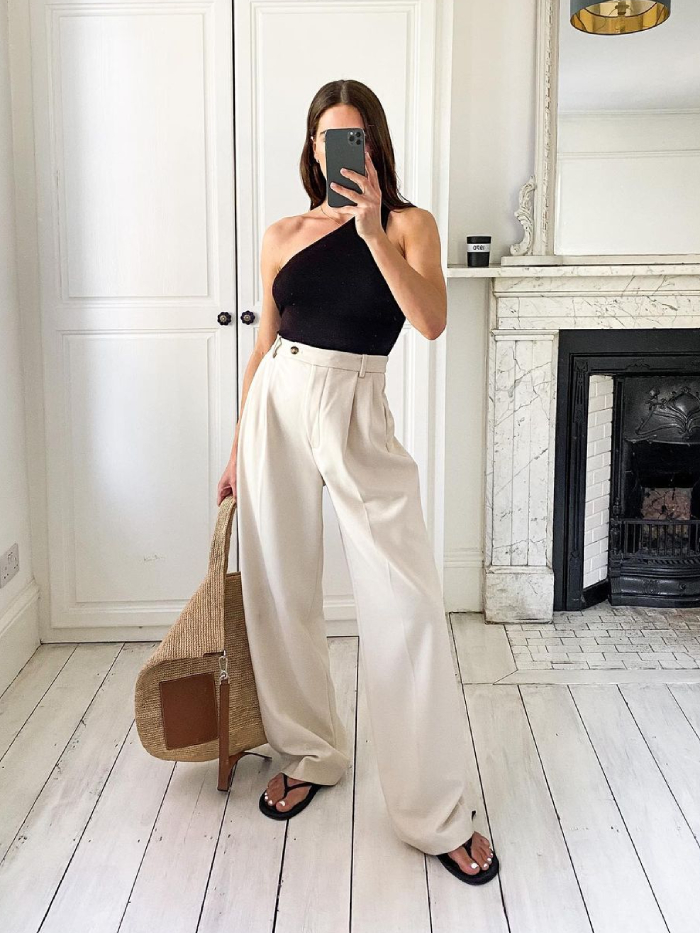19 Best High Waisted Trousers, From H&M to The Frankie Shop | Glamour UK
