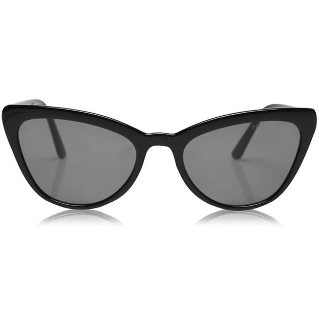 Prada Black 0pr 01vs Cats Eyes Sunglasses