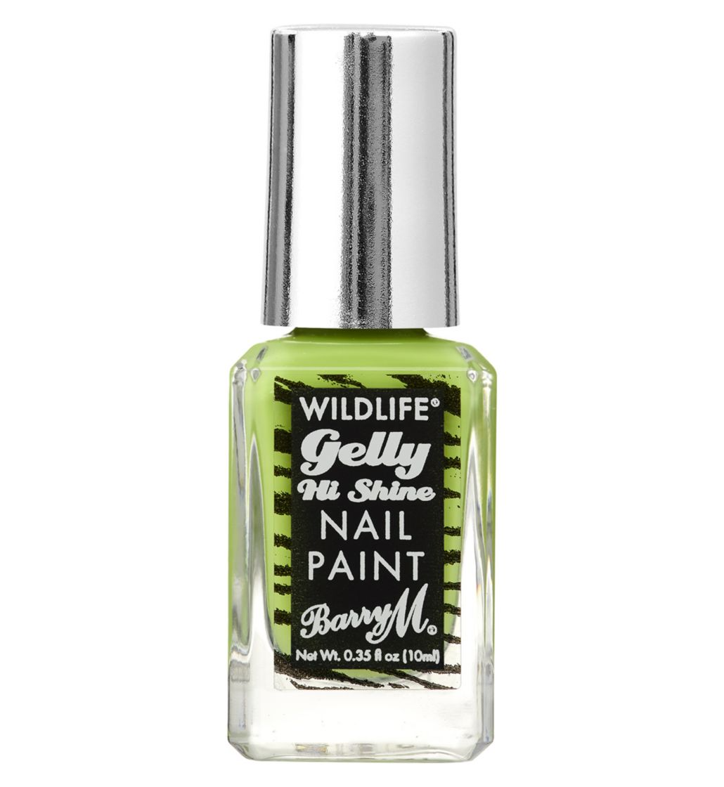Barry M Wildlife Nail Paint in Rainforest Green