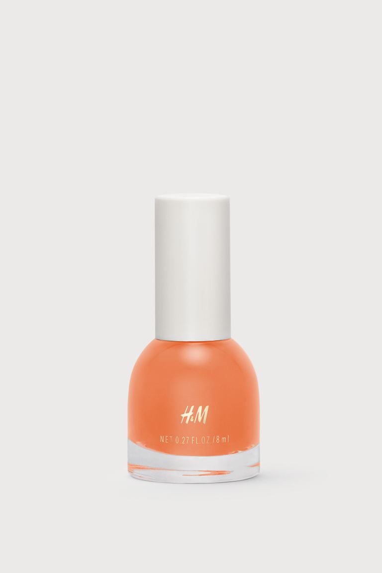 H&M Nail Polish in Orange Pop