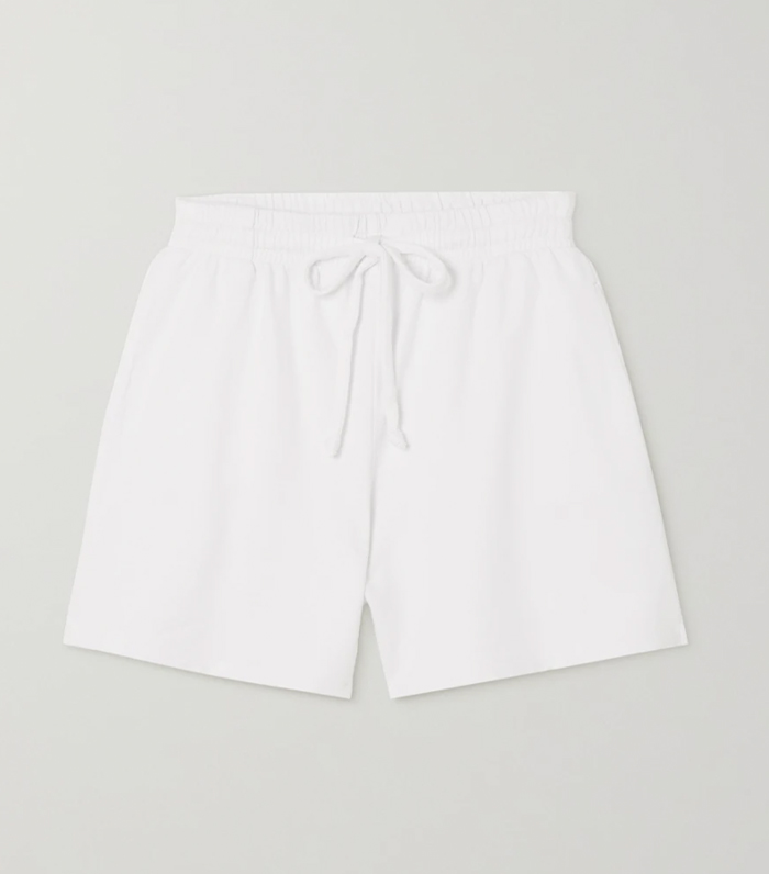 Year of Ours Cotton-Jersey Shorts