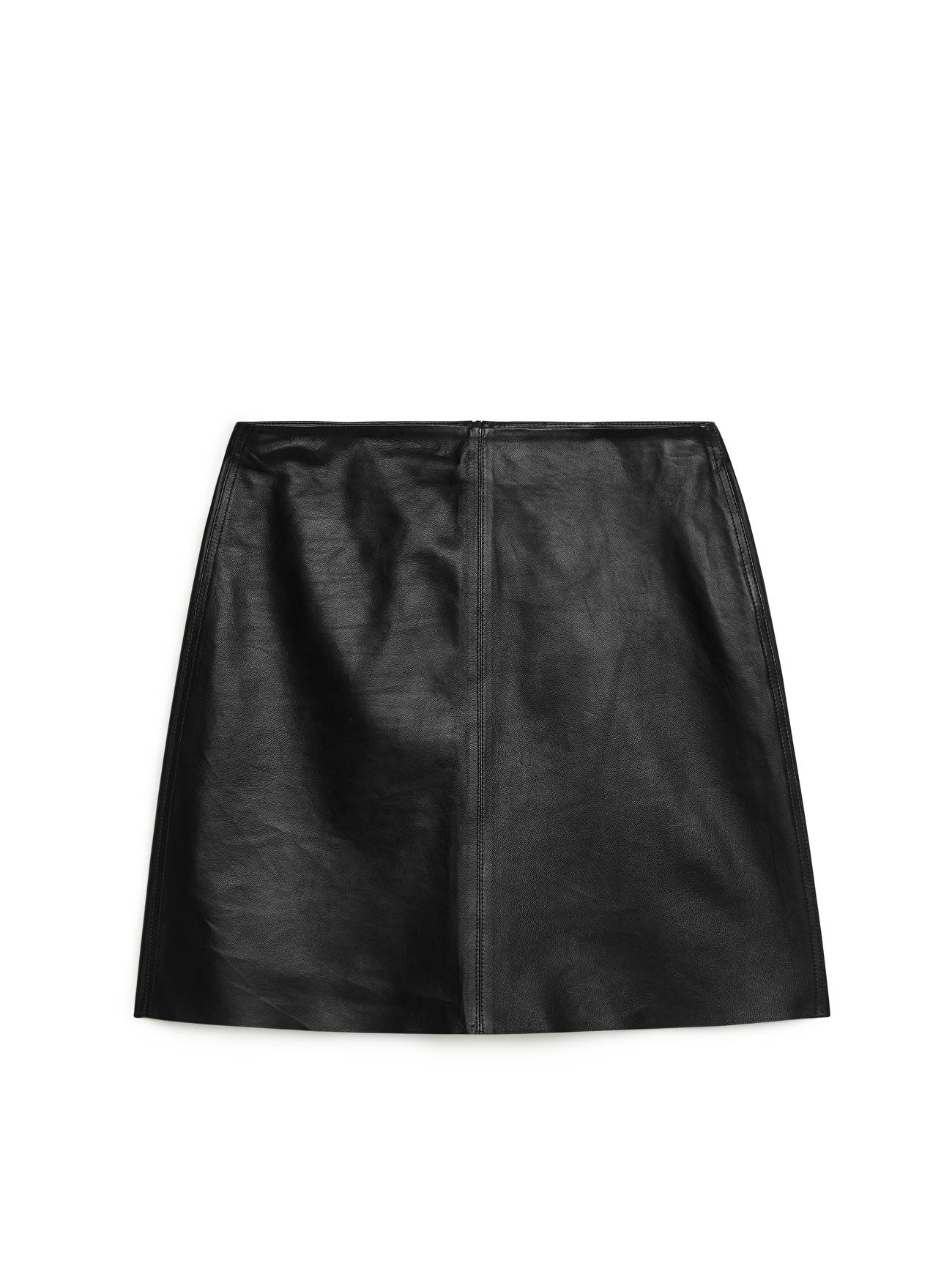 Arket Leather Skirt