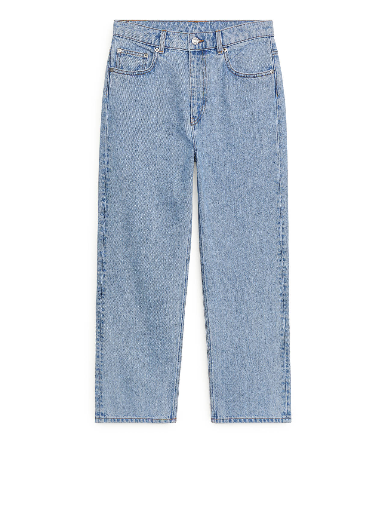 Arket Straight Cropped Jeans