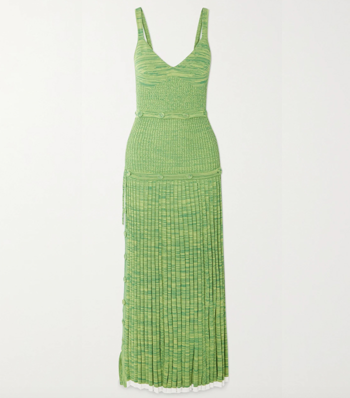 Whistles Just Re-Created Rachel Green's Iconic Green Dress | Who What Wear