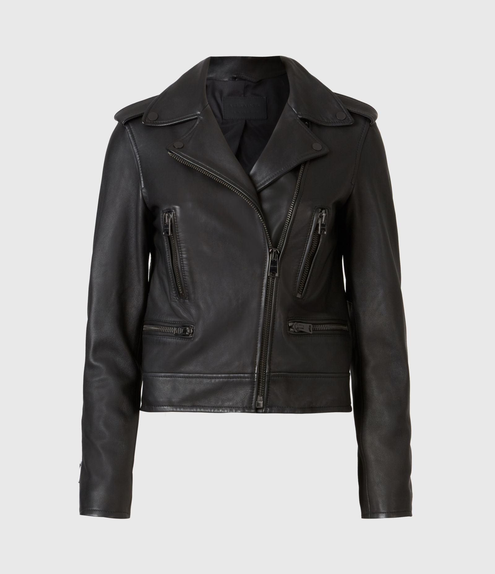 Allsaints Lindell Leather Biker Jacket