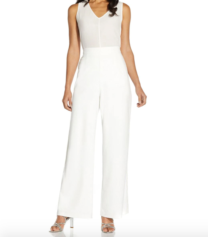 Adrianna Papell Pearl Crepe Pant