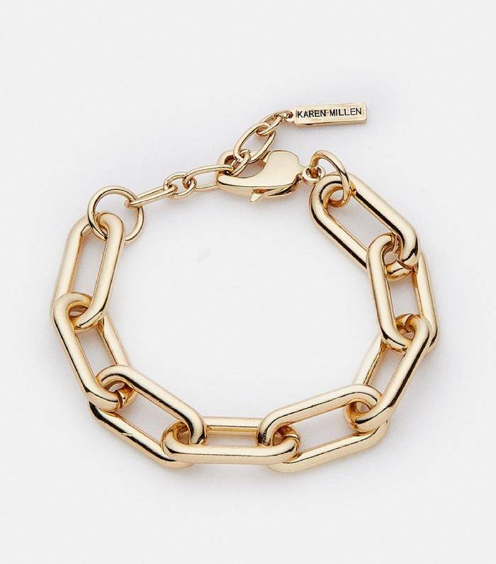 Karen Millen Gold Plated Chunky Bracelet