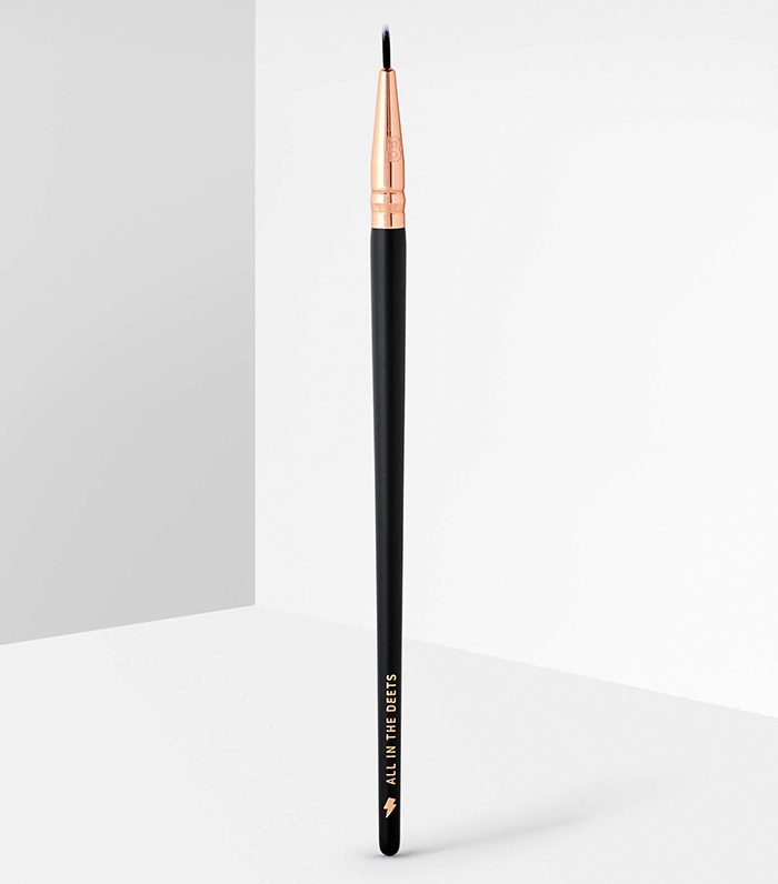 By Beauty Bay Rose Gold Glam All in the Deets Fine Liner Brush