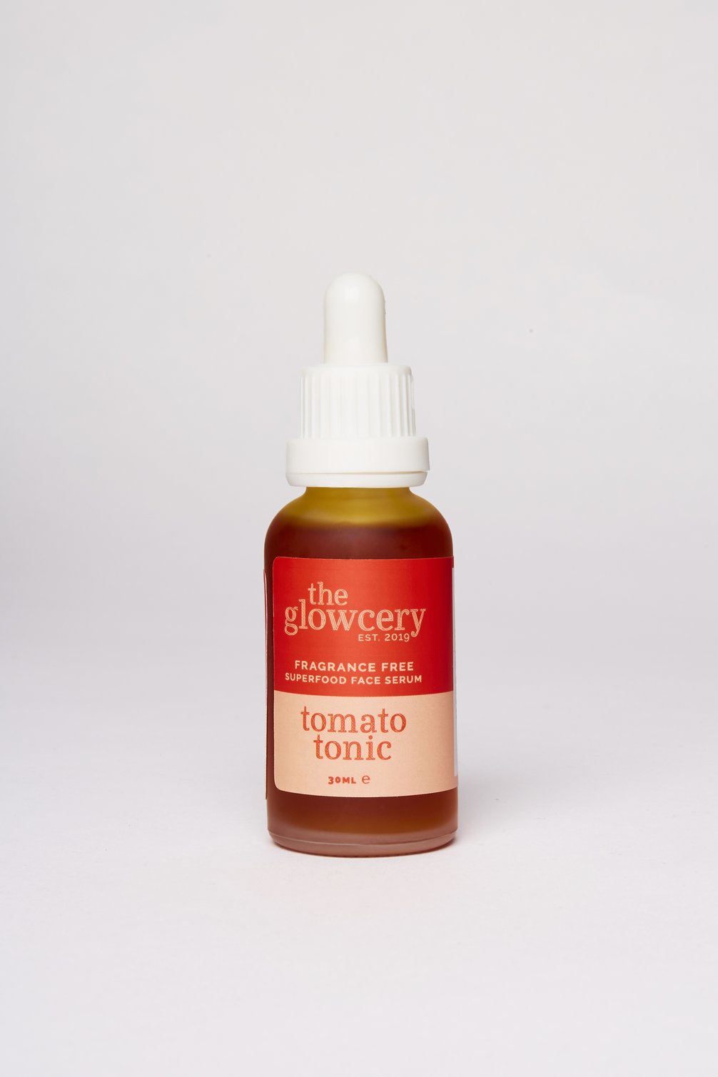 The Glowcery Tomato Tonic Fragrance-Free Superfood Serum