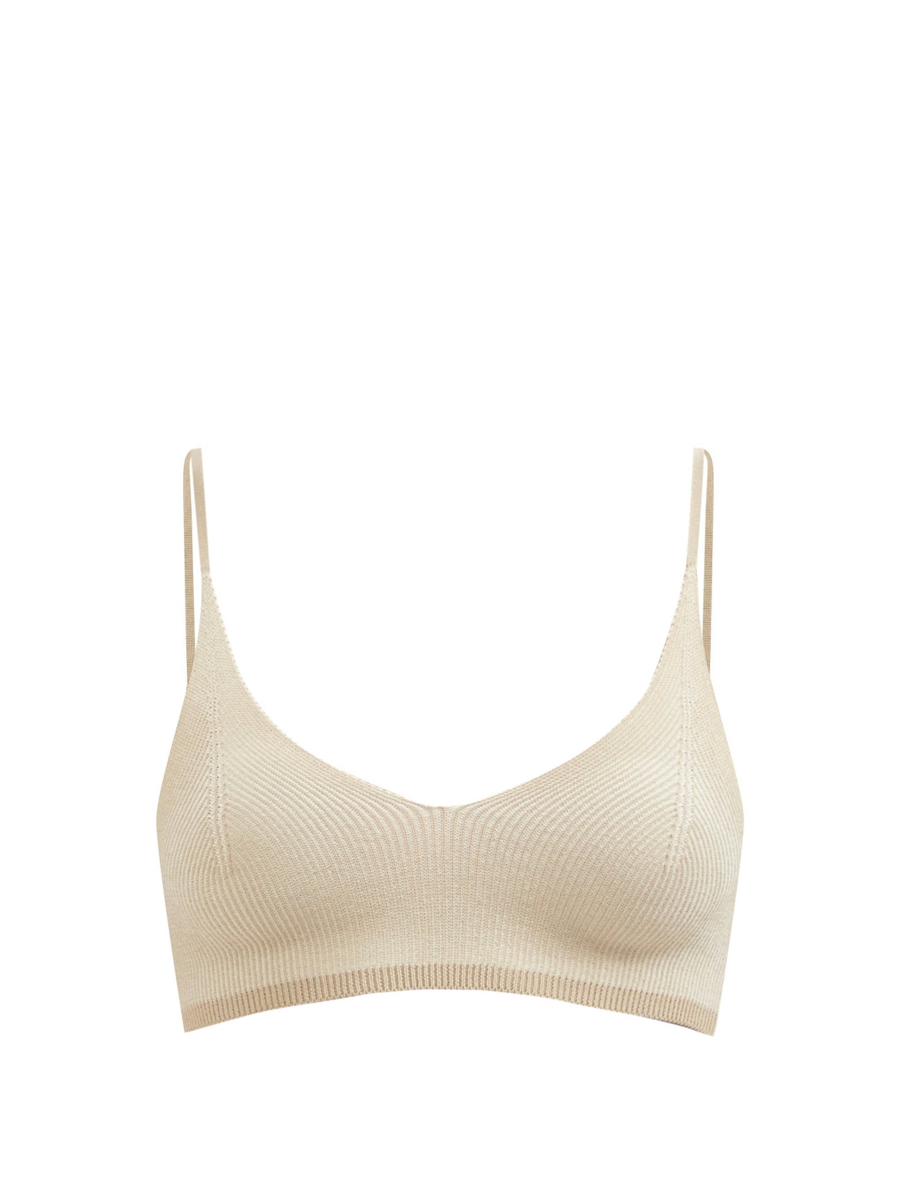 Jacquemus Valensole Ribbed Bralette
