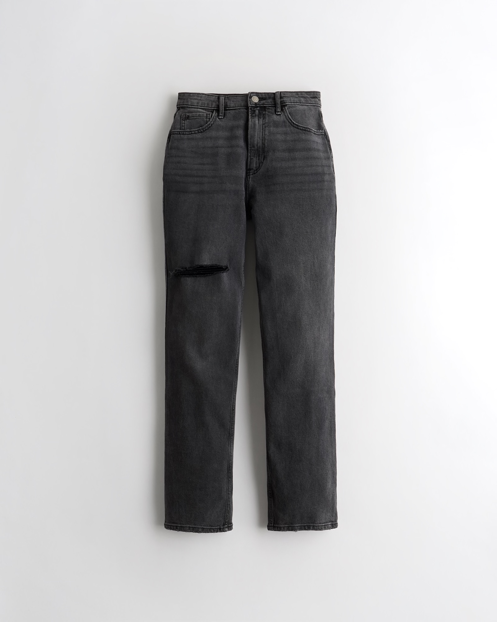 Hollister Ultra High-Rise Stacked Vintage Straight Jeans