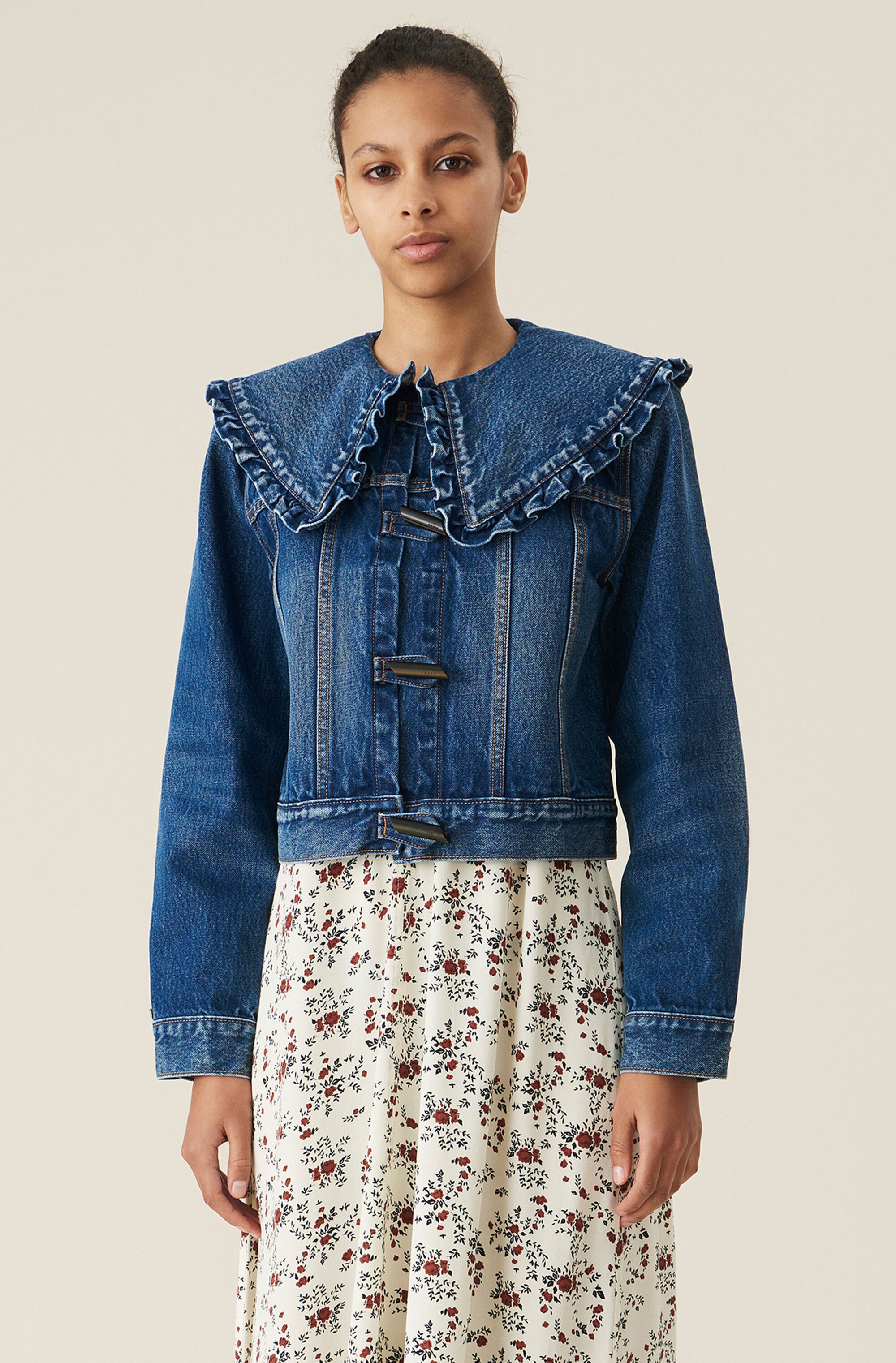 8 Stylish Jean-Jacket-and-Skirt Outfits to Wear This Season | Who What Wear