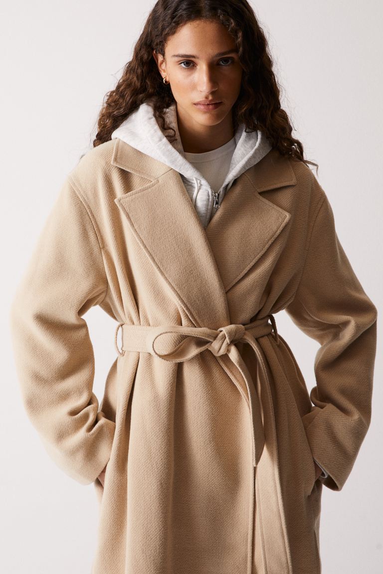 Womens Designer Wrap Coats