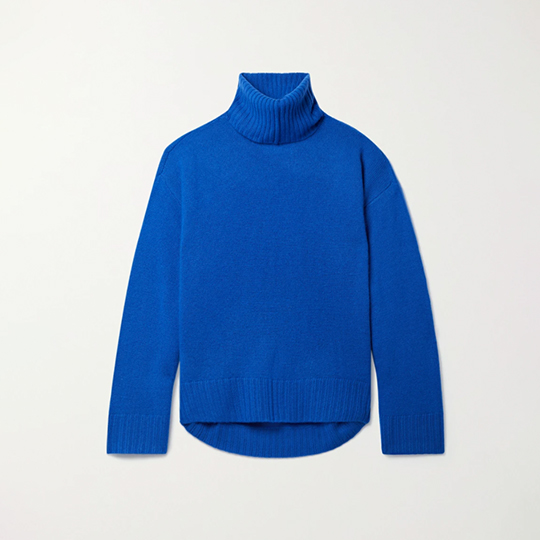 Apiece Apart Vester Convertible Cashmere Turtleneck Sweater