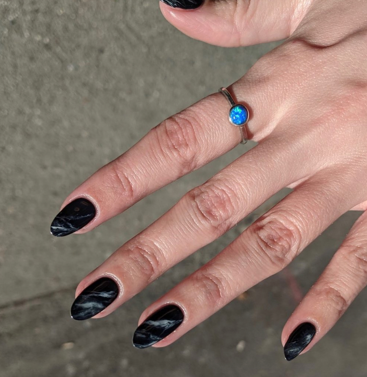 The 15 Best Black Nail Designs That Are Simple and Chic | Who What Wear