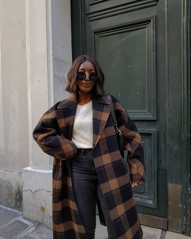 Gap, Marks & Spencer and H&M Autumn Edit: @basicstouch wears a coat from H&M