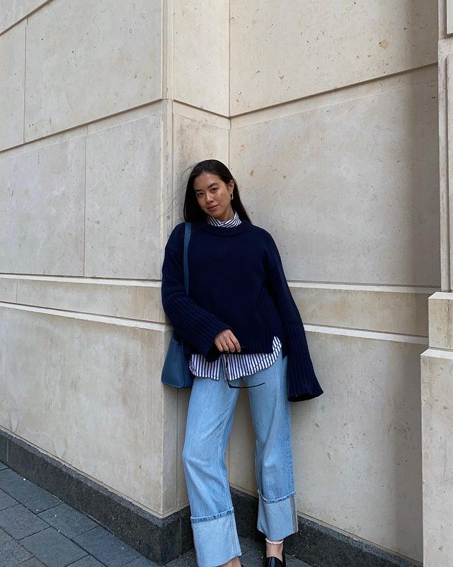 9 Blue-Jeans Outfits Fashion Influencers Wear on Repeat | Who What Wear UK